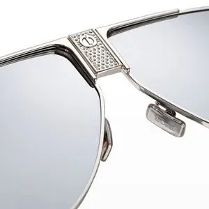 Dior Accessories Dior Silver Crystal Diorice Au Unisex